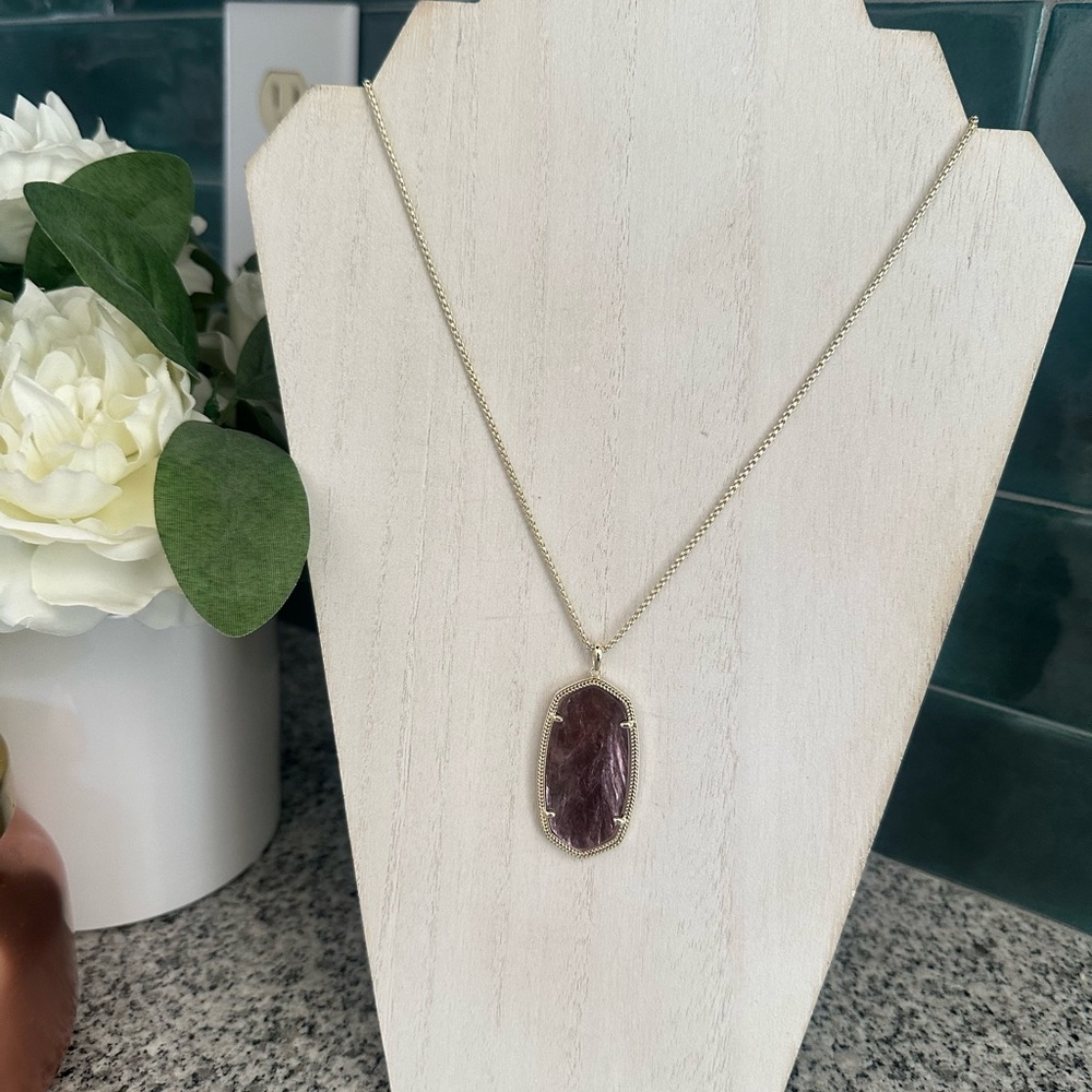 Kendra Scott Gold Pendant Necklace